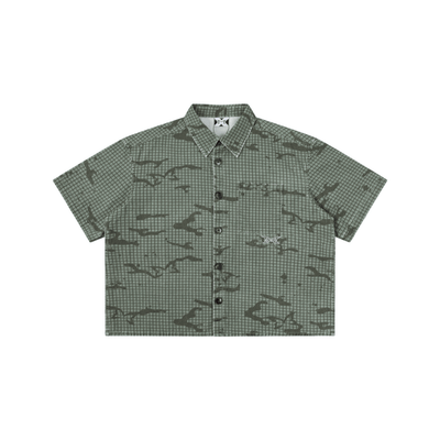 Mertra Grid Camo Shirt