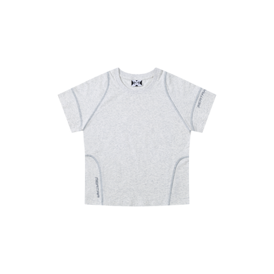 Vein Baby Tee (Grey)