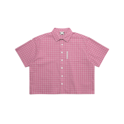 Mertra Plaid Shirt (Pink)